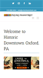 Mobile Screenshot of downtownoxfordpa.org